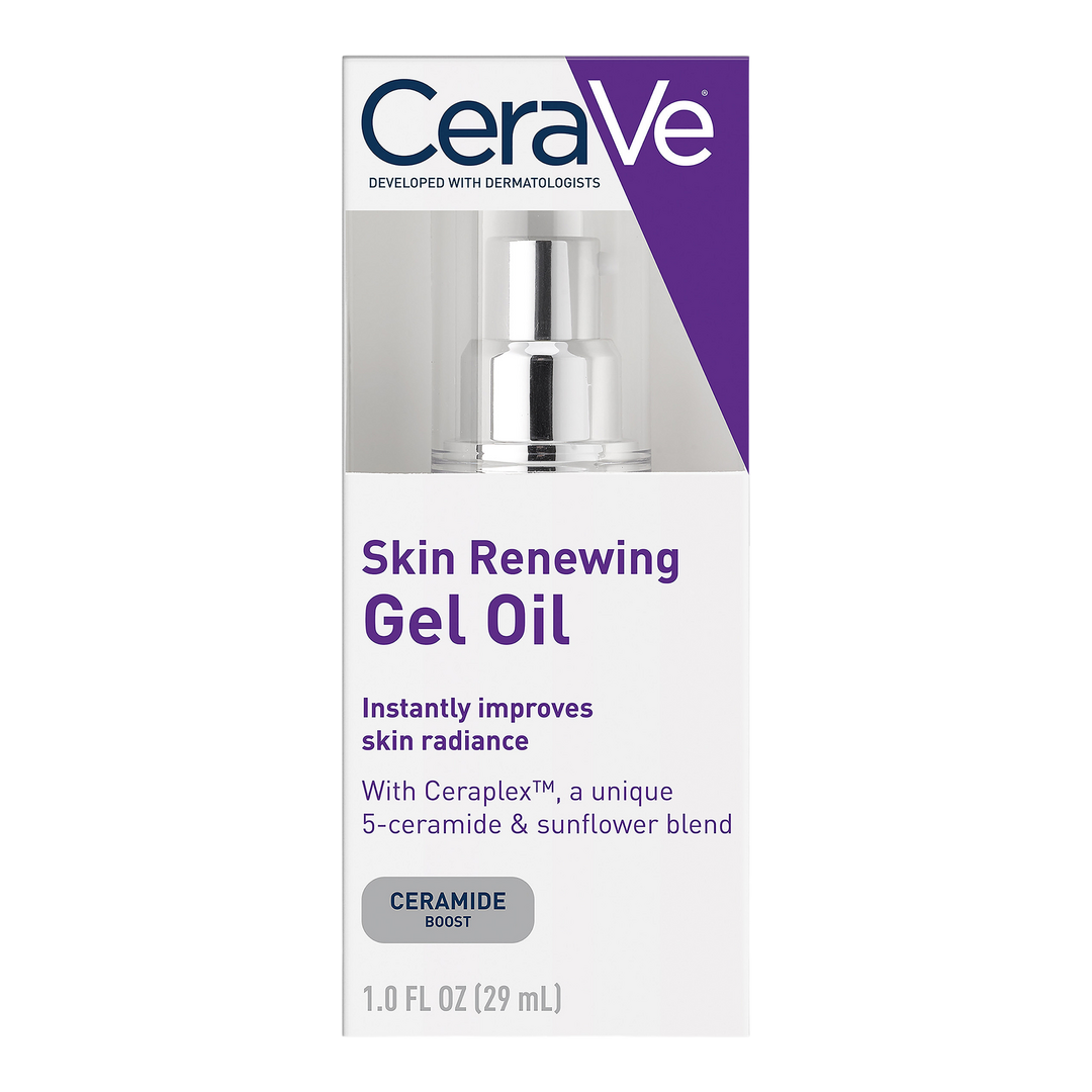 CeraVe Skin Renewing Gel Oil, Anti-Aging Face Serum