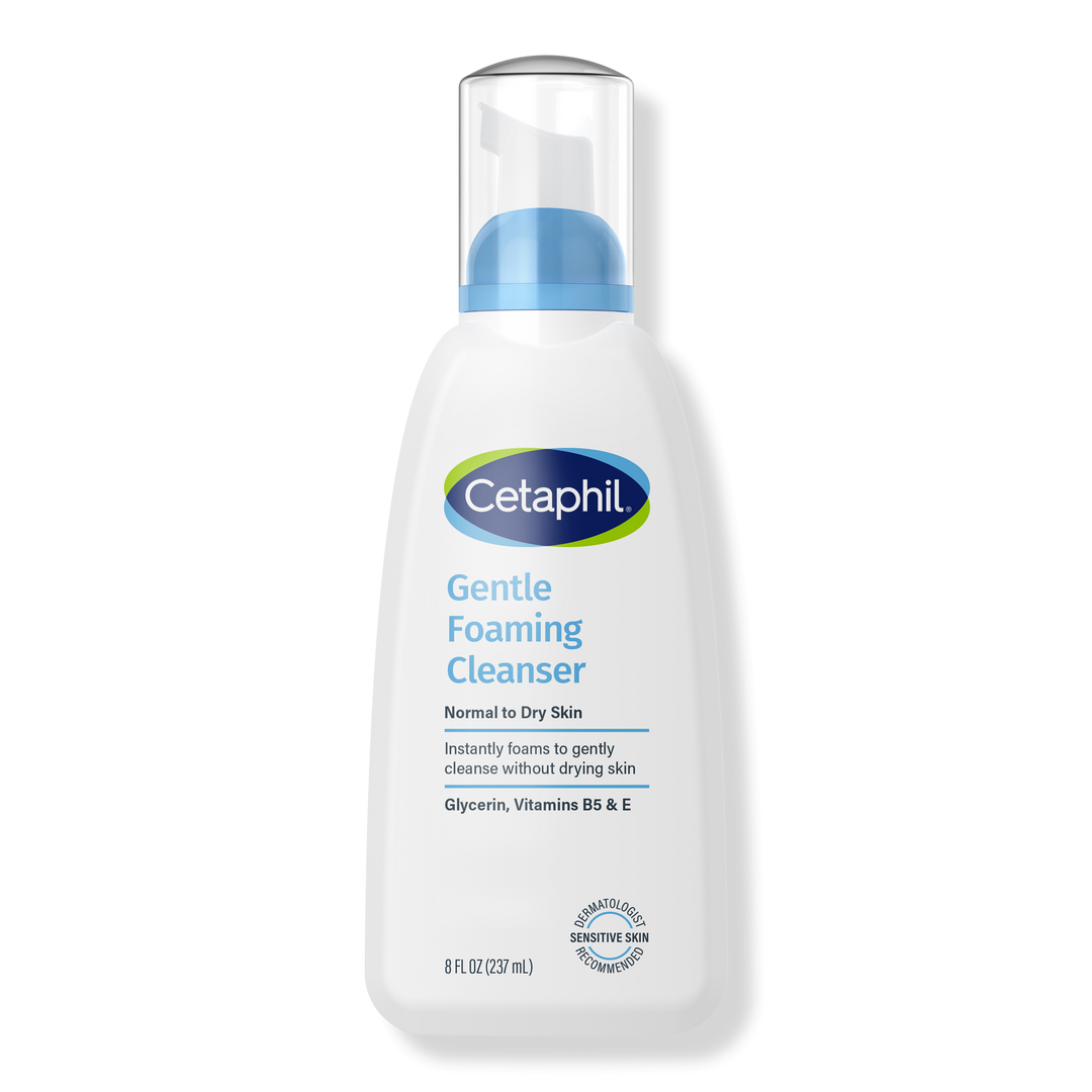 Cetaphil Gentle Foaming Cleanser Face Wash for Sensitive Skin