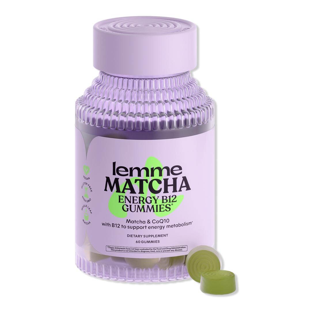 Lemme Matcha Energy B12 Gummies