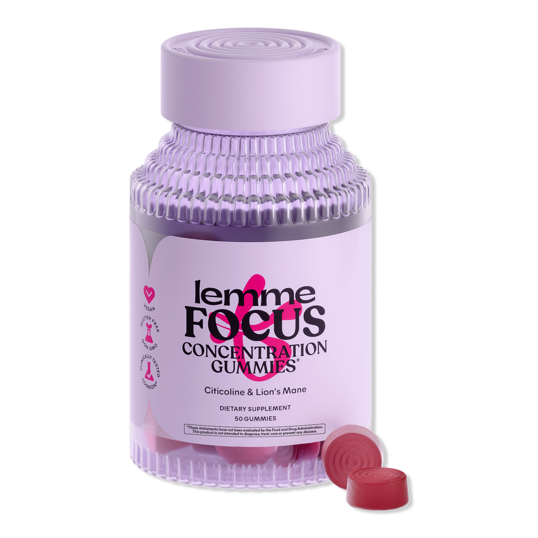 Lemme Focus Concentration Gummies