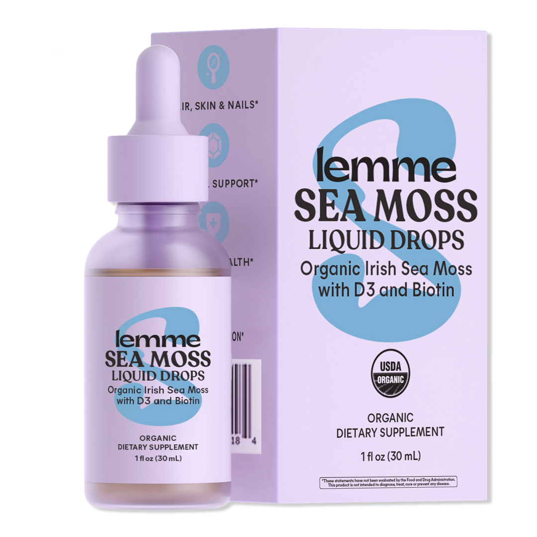 Lemme Sea Moss Irish Sea Moss Beauty Liquid Drops