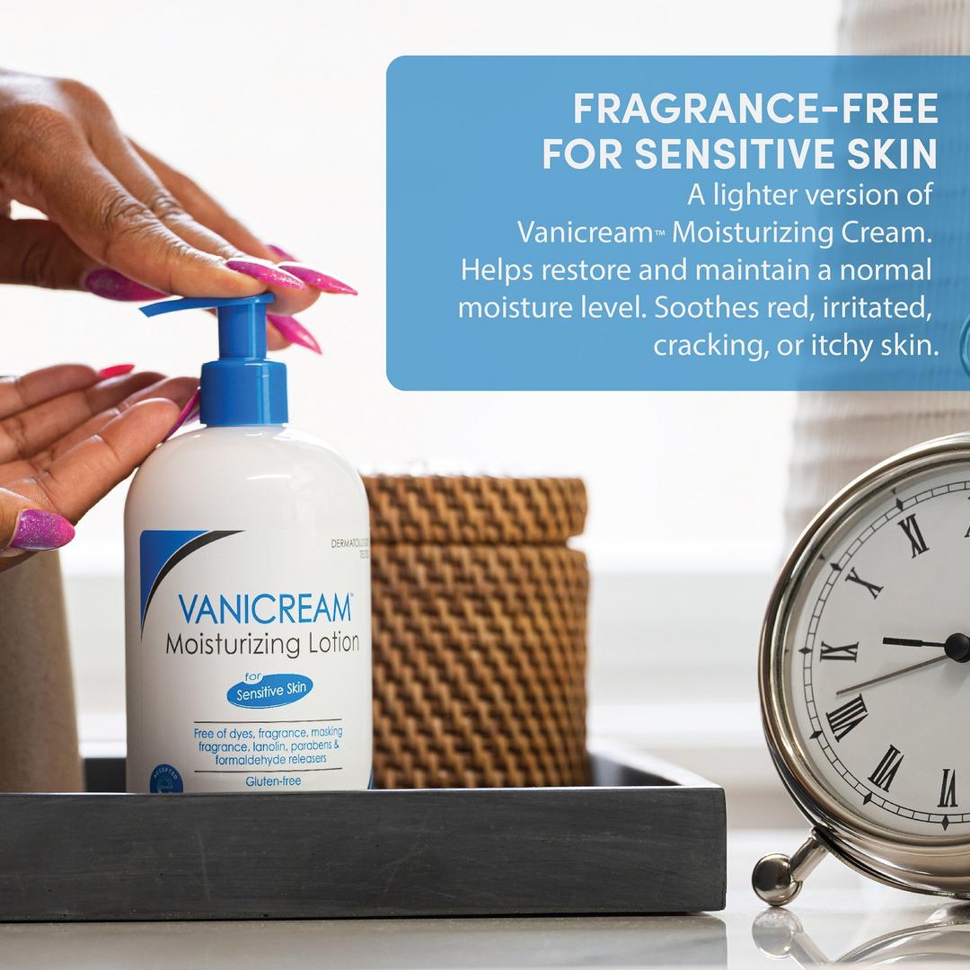 Vanicream Moisturizing Lotion with Pump for Sensitive Skin