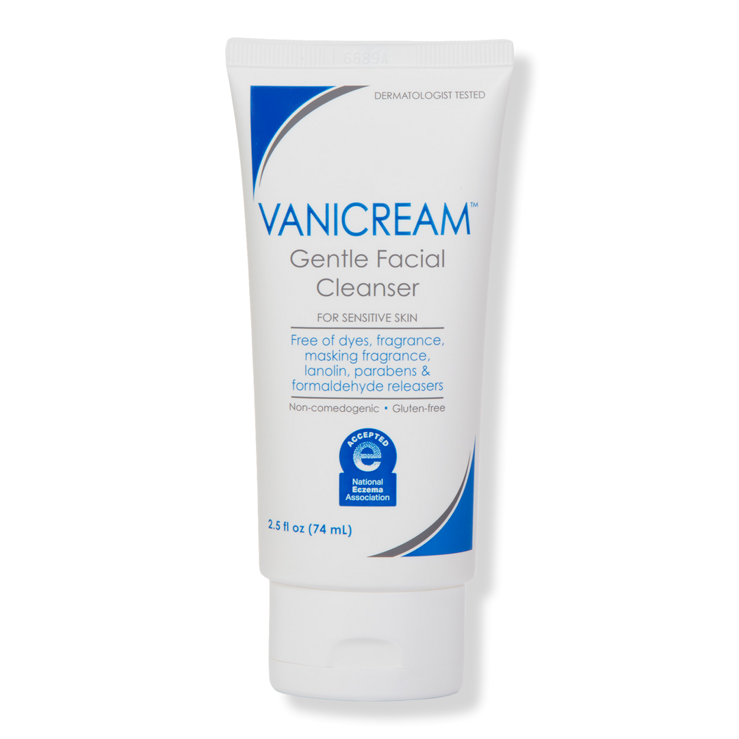 Vanicream Travel Size Gentle Facial Cleanser for Sensitive Skin