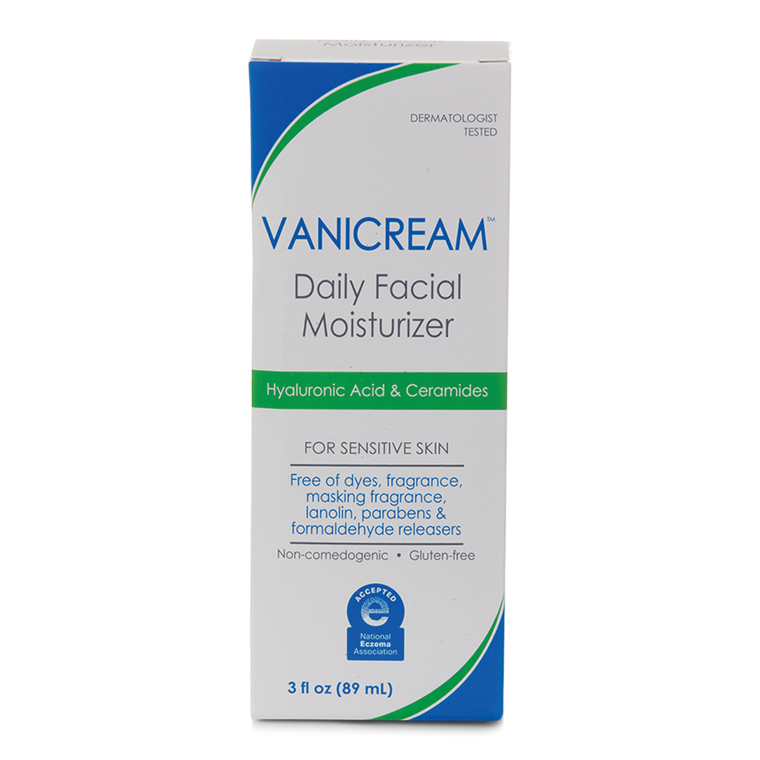 Vanicream Daily Facial Moisturizer with Hyaluronic Acid and Ceramides