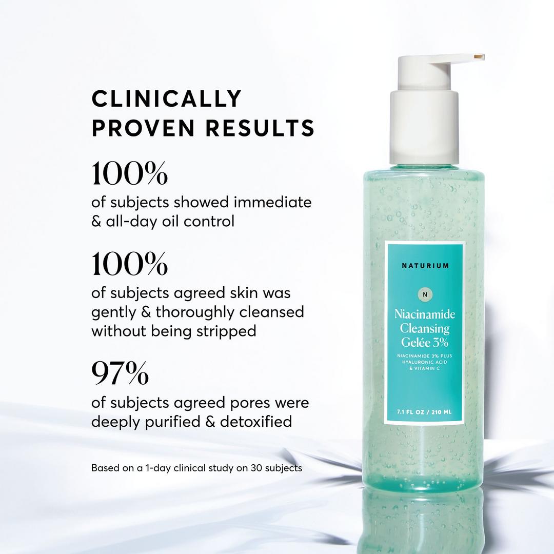 Naturium   Niacinamide Cleansing Gelee 3%