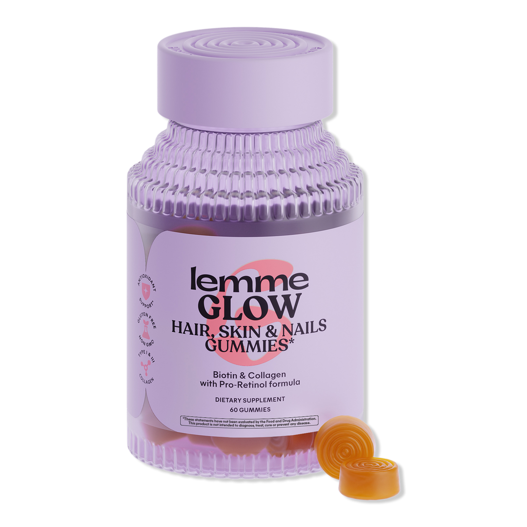 Lemme Glow Hair, Skin &amp; Nails Gummies