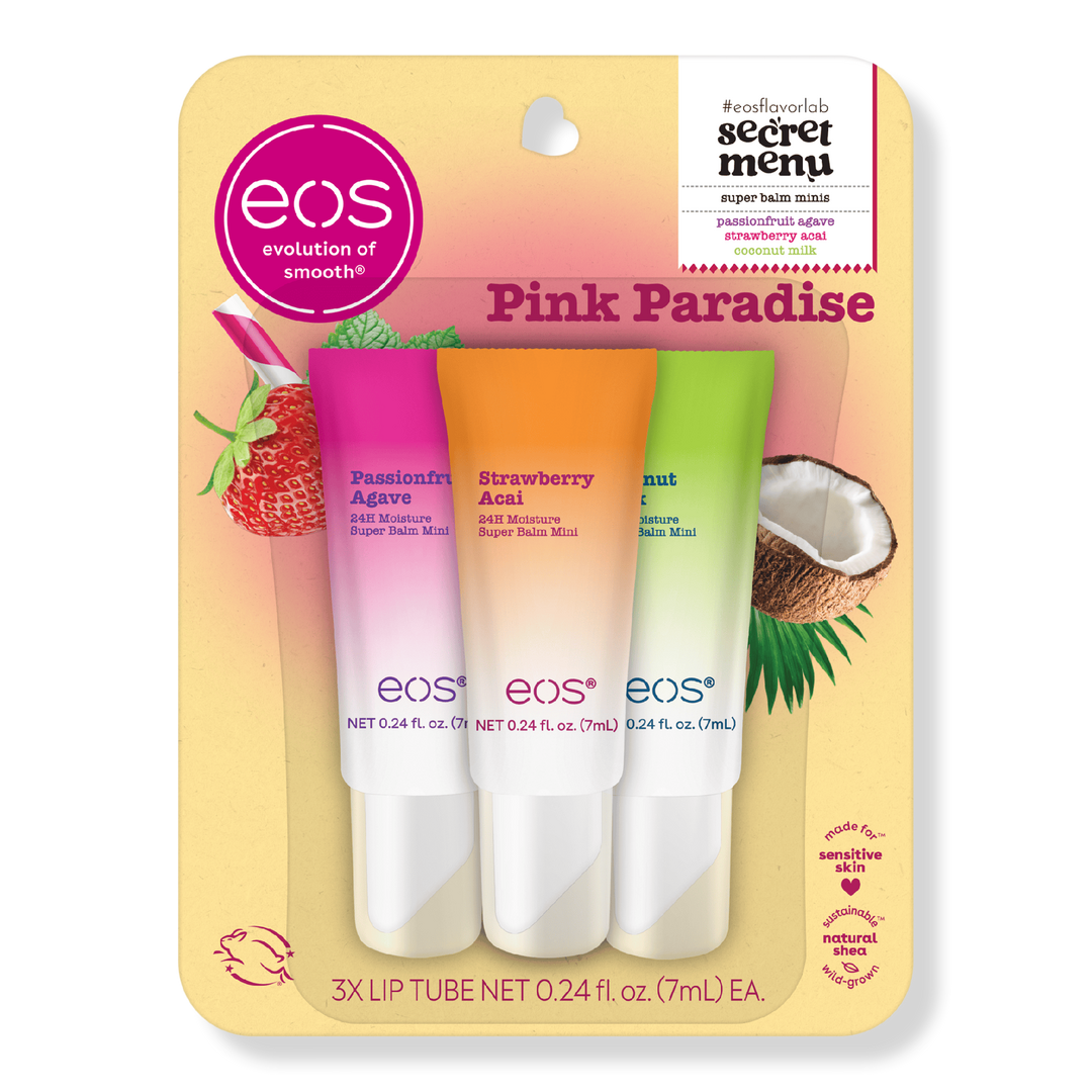 eos Pink Paradise Minis 3 Piece Set