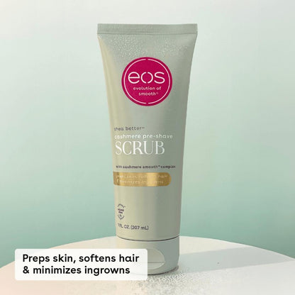 eos Cashmere Skin Collection Pre-Shave Scrub
