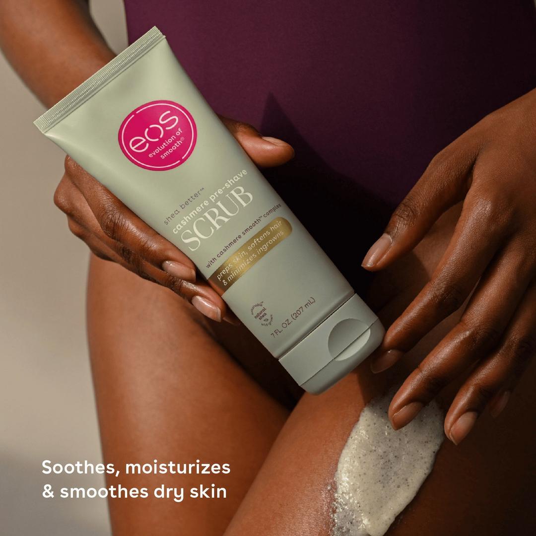 eos Cashmere Skin Collection Pre-Shave Scrub