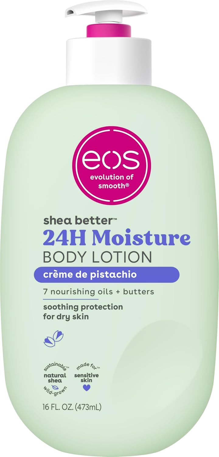 eos Shea Better 24HR Moisture Body Lotion Crème de Pistachio