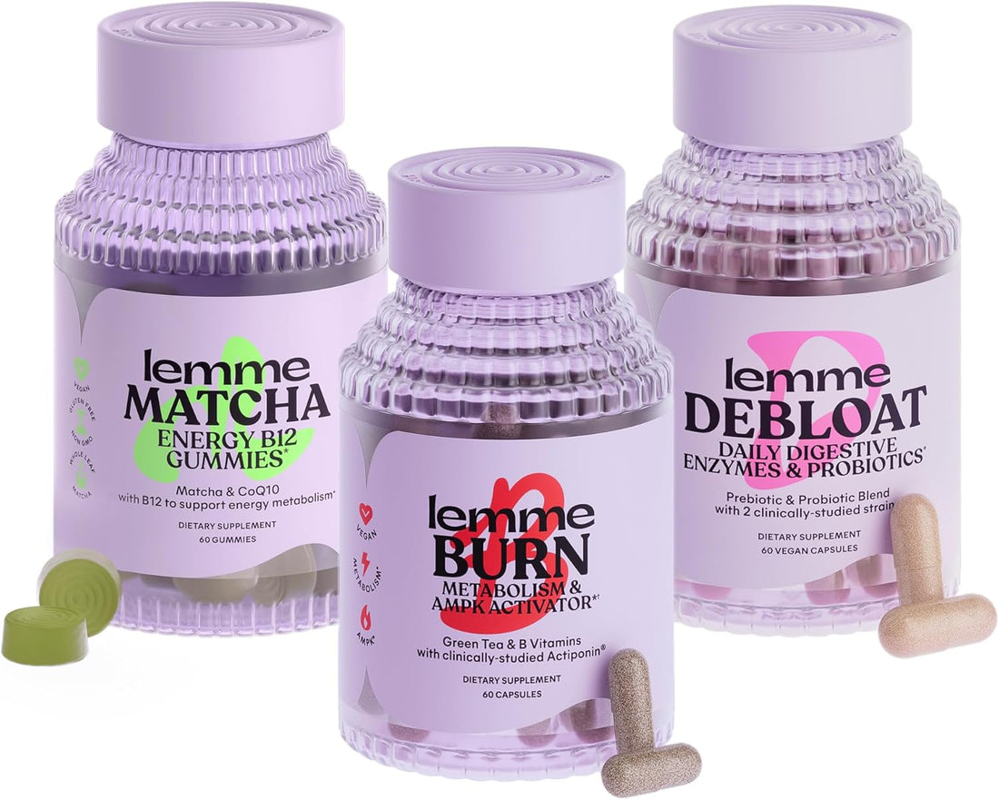 Lemme Burn, Debloat &amp; Matcha Bundle