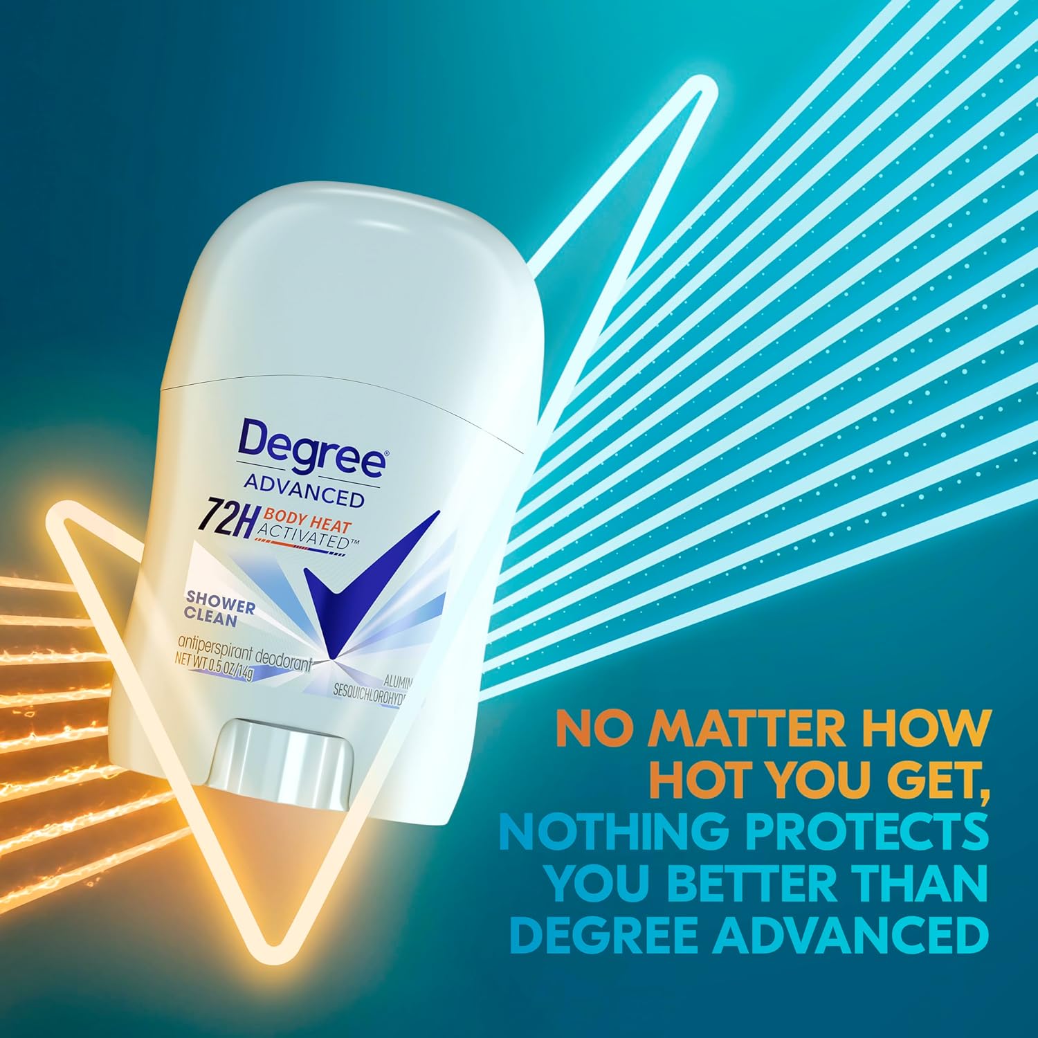 Degree Antiperspirant Deodorant Shower Clean