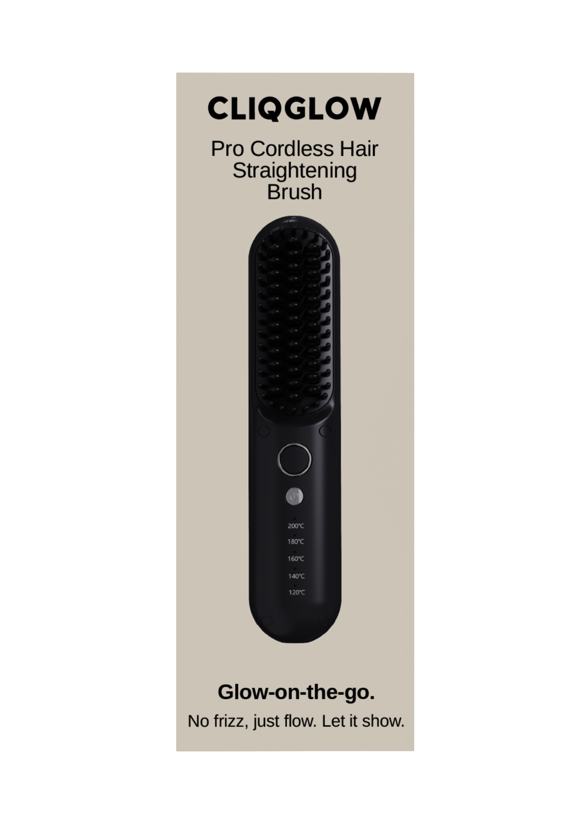 Pro Cordless Hair Straightening Brush